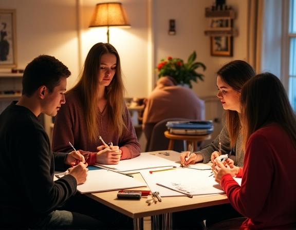 A private group drawing session at Aistheio Studio studio on Merrion Road Dublin